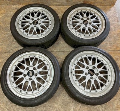 JDM RareBBS LM 067 17x7J +42 PCD114.3 5-hole 5H Fits: Suzuki Swift Spor (No Tires)