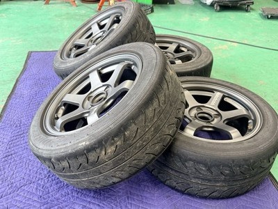 JDM RAYS TE37 sonic CR CLUBRACER forging 15x7J+32 4-hole PCD100 Hub 56. (No Tires)
