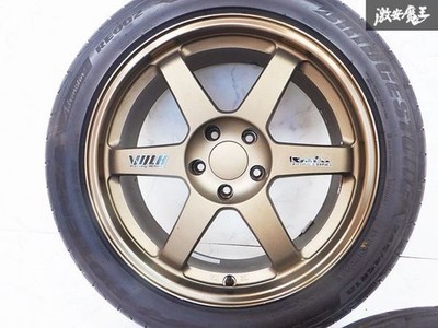 JDM Forging/No DistortionRAYS Volk Racing TE37 18x8.5J +22 PCD114.3 5-h (No Tires) - Image 2
