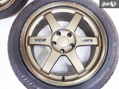 JDM Forging/No DistortionRAYS Volk Racing TE37 18x8.5J +22 PCD114.3 5-h (No Tires) - Image 3