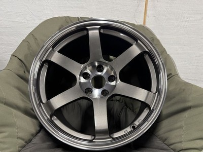 JDM RAYS VolkRacing TE37 SAGA SL 2-Wheel Set 18x10.5J 114.3 5H +15 FACE5 br R (No Tires)