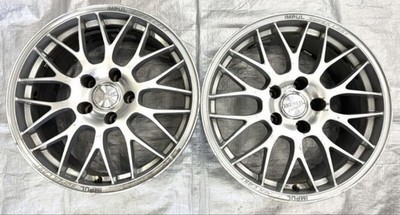 JDM IMPUL SUPER CAST 178JJ +35 PCD114.3 5H 2-Wheel Set for S15 Silvia R (No Tires)