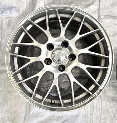 JDM IMPUL SUPER CAST 178JJ +35 PCD114.3 5H 2-Wheel Set for S15 Silvia R (No Tires) - Image 2