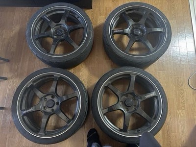 JDM RAYS wheels TE37 R18/7.5J/with tires br RAYS (No Tires)