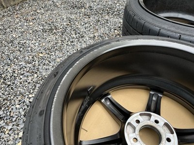 JDM RAYS VOLK RACING TE37 SAGA S-plus MM Gunmetal 4-piece set with 18 (No Tires) - Image 6