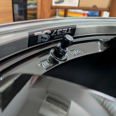 JDM Premium Condition/Custom Size RAYS VOLK RACING TE37SL 18x9.5J +45 P (No Tires) - Image 7