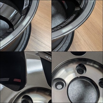 JDM Premium Condition/Custom Size RAYS VOLK RACING TE37SL 18x9.5J +45 P (No Tires) - Image 8