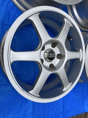 JDM YOKOHAMA ADVAN AVS MODEL6 16-inch lightweight aluminum wheels 4-bo (No Tires) - Image 4