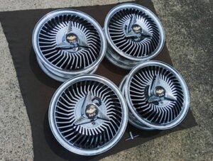 JDM Ultra Rare Carving Head 40 4wheels 14×5+45 4×100&110