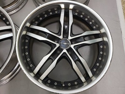 JDM Rare AME Shallen XF-55 2-piece 19in 8j +48 +35 PCD114.3 Deep Rim D (No Tires) - Image 2