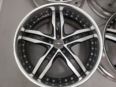 JDM Rare AME Shallen XF-55 2-piece 19in 8j +48 +35 PCD114.3 Deep Rim D (No Tires) - Image 3