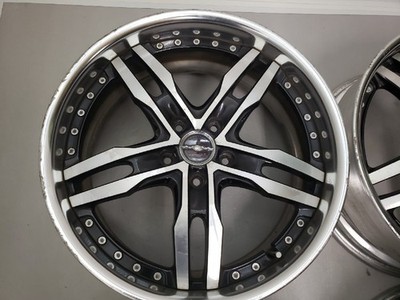JDM Rare AME Shallen XF-55 2-piece 19in 8j +48 +35 PCD114.3 Deep Rim D (No Tires) - Image 4