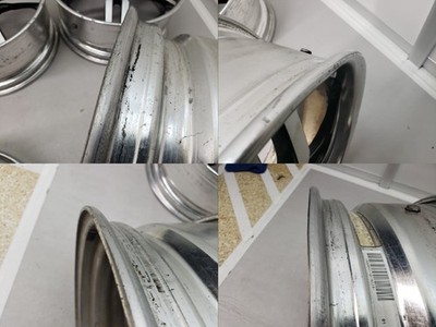JDM Rare AME Shallen XF-55 2-piece 19in 8j +48 +35 PCD114.3 Deep Rim D (No Tires) - Image 9