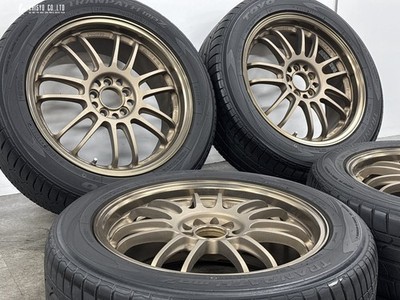 JDM Forging RAYS Volk Racing RE30 17in 7.5JJ +50 PCD100 Toyo Tranpath (No Tires) - Image 2