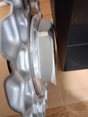 JDM 1. BBS-RS center cap approximately 170mm in diameter set of 2. (No Tires) - Image 3