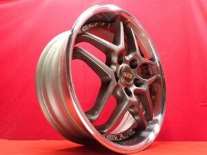 JDM Rare BLITZ BRW-03 Aluminum 4Wheels 17×7+45 5×114.3 Hub73 Square