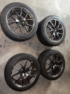JDM BBS RI-A 18x8.5J+40 9.5J+50 PCD114.3 5H forging wheels 4-piece set (No Tires)