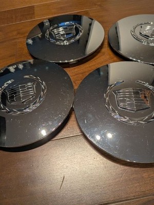JDM Cadillac Escalade Genuine Wheel Center Caps Set of 4 (No Tires)