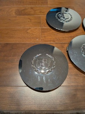 JDM Cadillac Escalade Genuine Wheel Center Caps Set of 4 (No Tires) - Image 2