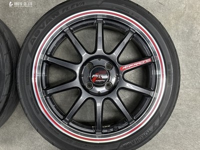 JDM RMP RACING R10 17in 7J +45 PCD100 2024 model Yokohama 205/45R17 Co (No Tires) - Image 4