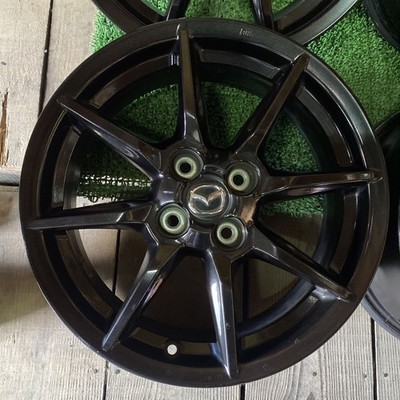 JDM Mazda wheels for Roadster 1616 x 6.5J +45 PCD 100-4H 54mm hub. Min (No Tires) - Image 2