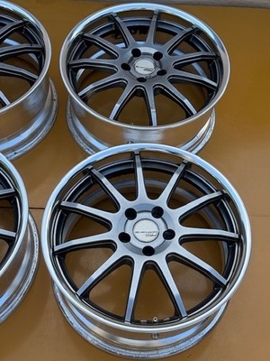JDM SSR Executor EX04 Wheels 2-piece multi-spoke design 18x8J+45 PCD11 (No Tires) - Image 2
