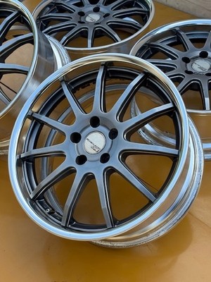 JDM SSR Executor EX04 Wheels 2-piece multi-spoke design 18x8J+45 PCD11 (No Tires) - Image 4