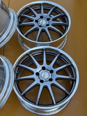 JDM SSR Executor EX04 Wheels 2-piece multi-spoke design 18x8J+45 PCD11 (No Tires) - Image 5