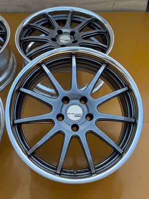 JDM SSR Executor EX04 Wheels 2-piece multi-spoke design 18x8J+45 PCD11 (No Tires) - Image 10