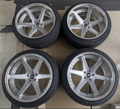 JDM WORK ZEAST BZ1 WORK Zest 205-hole PCD114.3 245/40R20 Goodyear tire (No Tires)