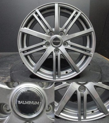 JDM BALMINUM BR10 Balmina 7J-17+45 Gunmetal TOYO OPENCOUNTRY AT3 225/6 (No Tires) - Image 4