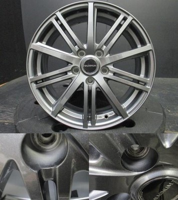 JDM BALMINUM BR10 Balmina 7J-17+45 Gunmetal TOYO OPENCOUNTRY AT3 225/6 (No Tires) - Image 6