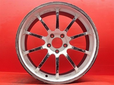 JDM ADVAN RACING RS-D 1Wheel ONLY 19x8.5+45 5x114.3 Hub73 Silver (No Tires)