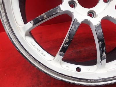 JDM ADVAN RACING RS-D 1Wheel ONLY 19x8.5+45 5x114.3 Hub73 Silver (No Tires) - Image 5