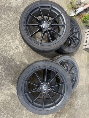 JDM GR Yaris Genuine BBS 18-inch wheels vertical br br BBS (No Tires)