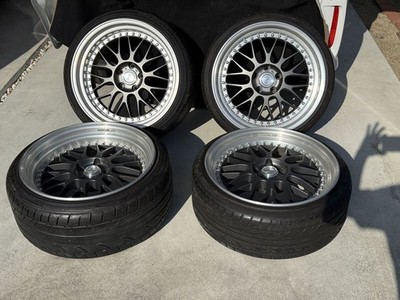 JDM WORK Meister M1 114.3 5-hole 199j +25 215/35R19 10j +24 235/35R19 (No Tires)