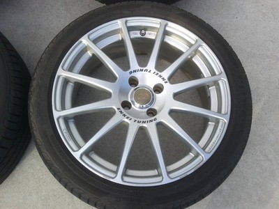 JDM ENKEI TUNING 17-inch aluminum wheels 4-hole 17x7J +35 PCD100 4-h (No Tires) - Image 4