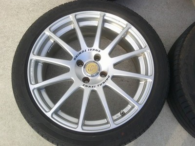 JDM ENKEI TUNING 17-inch aluminum wheels 4-hole 17x7J +35 PCD100 4-h (No Tires) - Image 5