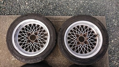 JDM SSR Formula Mesh 15x7J 4-hole PCD114.3 2-Wheel Set Old Car br br SS (No Tires)