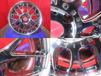 JDM 4-Wheel Set Used SSR Vienna LM9 7.5J+55 5H-114.3 win run R330 2025 (No Tires) - Image 3