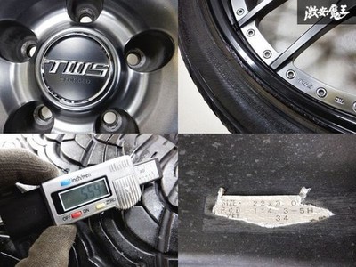 JDM TWS EXlete 107M 22x9J +34 PCD114.3 5H 265/35R22 102V Tire and Whe (No Tires) - Image 9