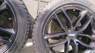 JDM 4-Wheel Set BBS 17x7.5J+37 PCD120-5H M14 compatible almost exclusively fo (No Tires) - Image 6