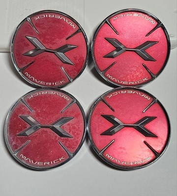 JDM Weds Maverick Center Cap Red 64mm (No Tires)