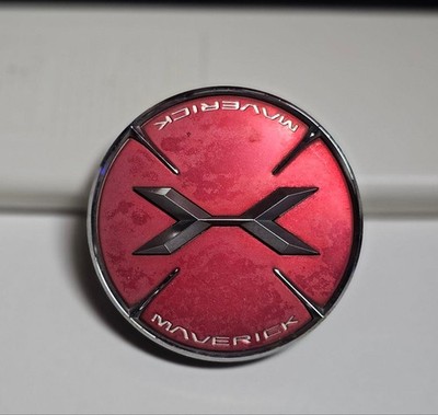 JDM Weds Maverick Center Cap Red 64mm (No Tires) - Image 2
