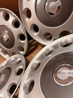 JDM Genuine Daihatsu Mira Cocoa wheel caps 14-inch. (No Tires)