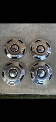 JDM Ford Econoline Wheel Caps Set of 4 Rare (No Tires)