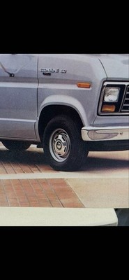 JDM Ford Econoline Wheel Caps Set of 4 Rare (No Tires) - Image 3