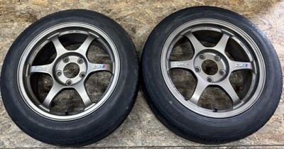 JDM RareSSR typeC 16x8J +45 PCD114.3 5-hole 5H lightweight Fits Civic I (No Tires)
