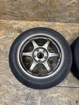 JDM RareSSR typeC 16x8J +45 PCD114.3 5-hole 5H lightweight Fits Civic I (No Tires) - Image 2