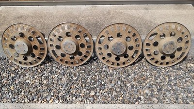 JDM Big-sized wheel caps rear 4 pieces for decorated trucks retro cove (No Tires) - Image 4